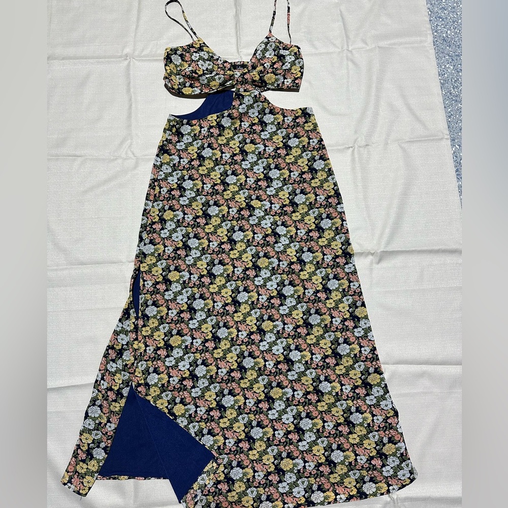 Lulus Maxi Floral Dress